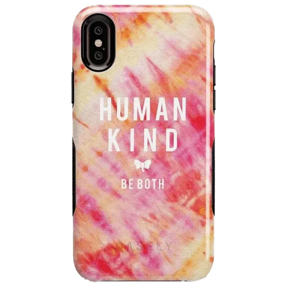 #SpreadHope x Ivory Ella | Human Kind Tie Dye Case iPhone Case get.casely 
