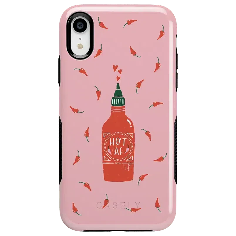 Spicy AF | Pink Chili Hot Sauce Case
