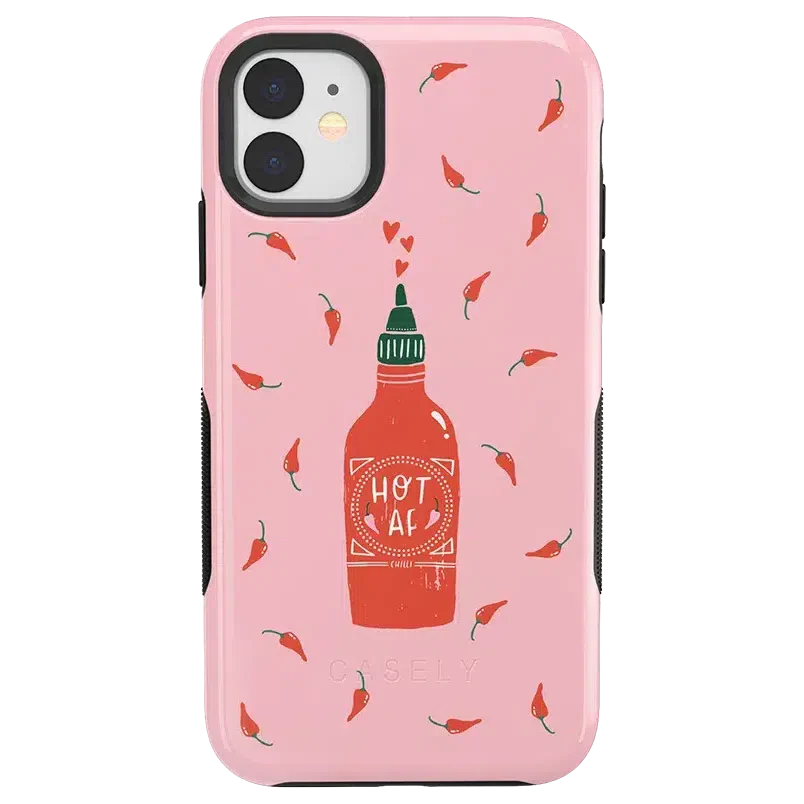 Spicy AF | Pink Chili Hot Sauce Case
