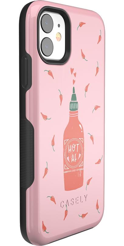 Spicy AF | Pink Chili Hot Sauce Case