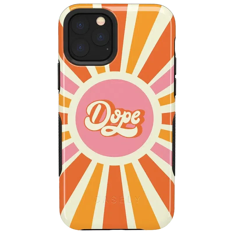 You're Dope | Retro Colorblock Case iPhone Case get.casely Bold iPhone 11 Pro Max 