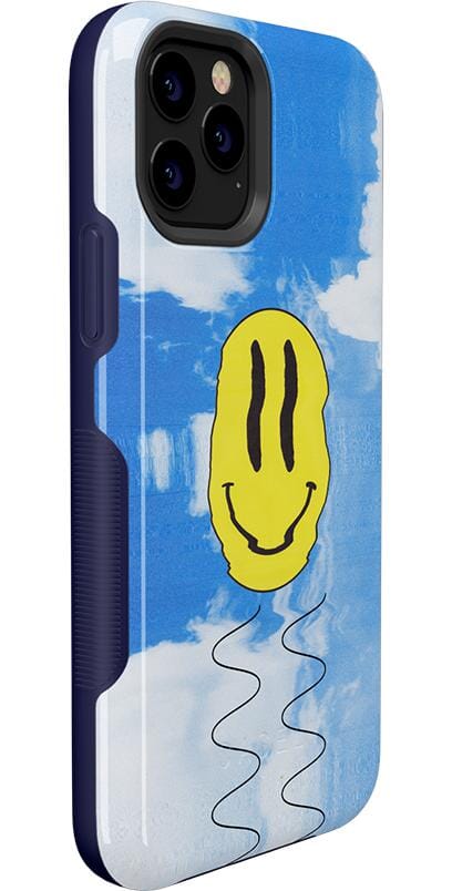 On Cloud Nine | Glitch Smiley Face Case