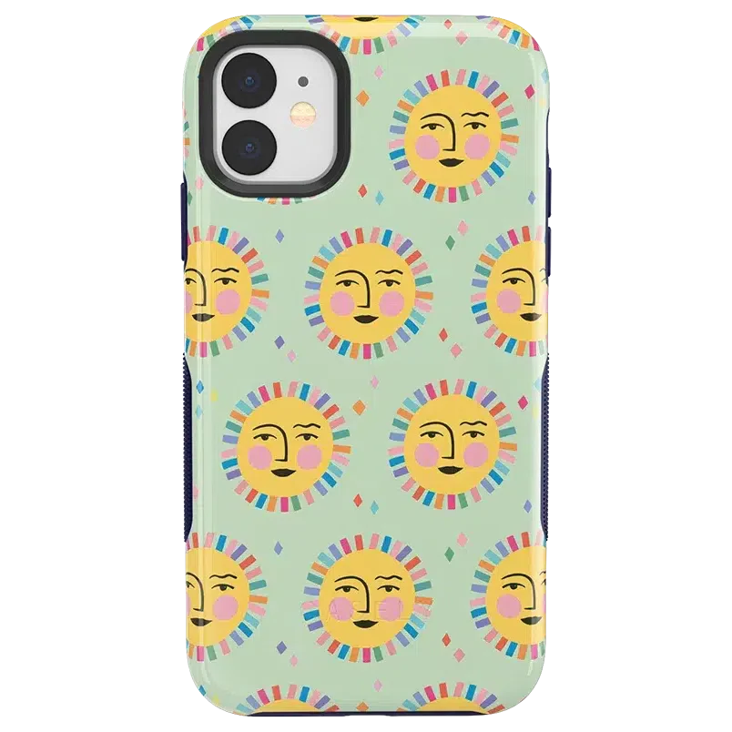 Sunny Days | Sun Patterned Case iPhone Case CASELY Bold iPhone 11 