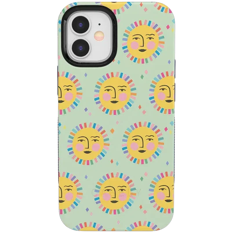 Sunny Days | Sun Patterned Case iPhone Case CASELY Bold + MagSafe® iPhone 12 
