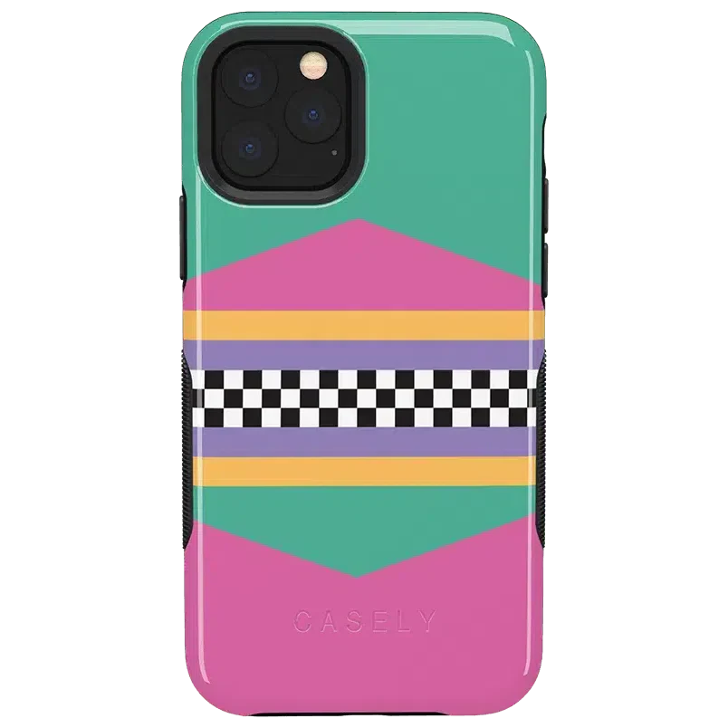 Rad Dad | 80's Colorblock Case iPhone Case get.casely Bold iPhone 11 Pro Max 