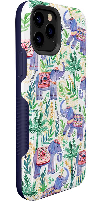 Pastel Gardens | Watercolor Elephant Floral Case