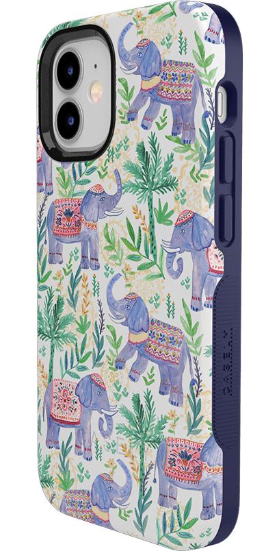 Pastel Gardens | Watercolor Elephant Floral Case