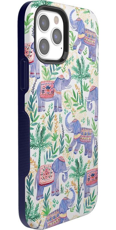 Pastel Gardens | Watercolor Elephant Floral Case
