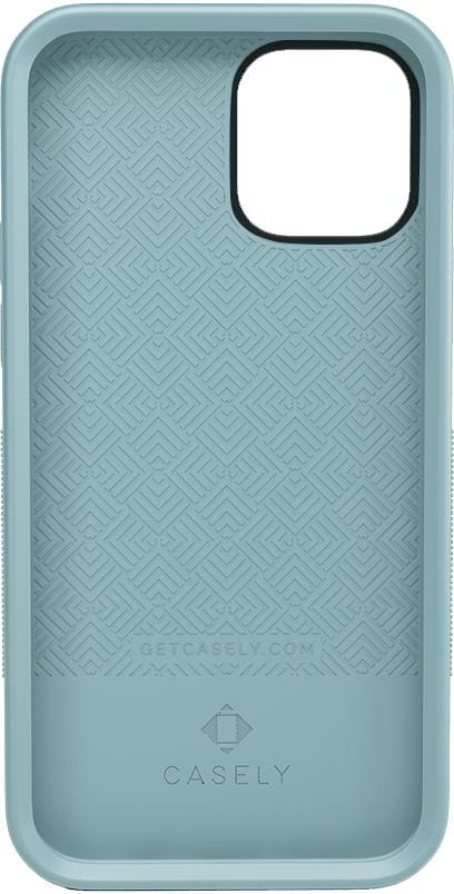 Totally Groovy | Teal Rainbow Stripes Color Block Case
