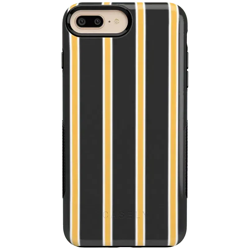 Fine Lines | Mustard Yellow Pinstripe iPhone Case iPhone Case get.casely Bold iPhone 6/7/8 Plus 