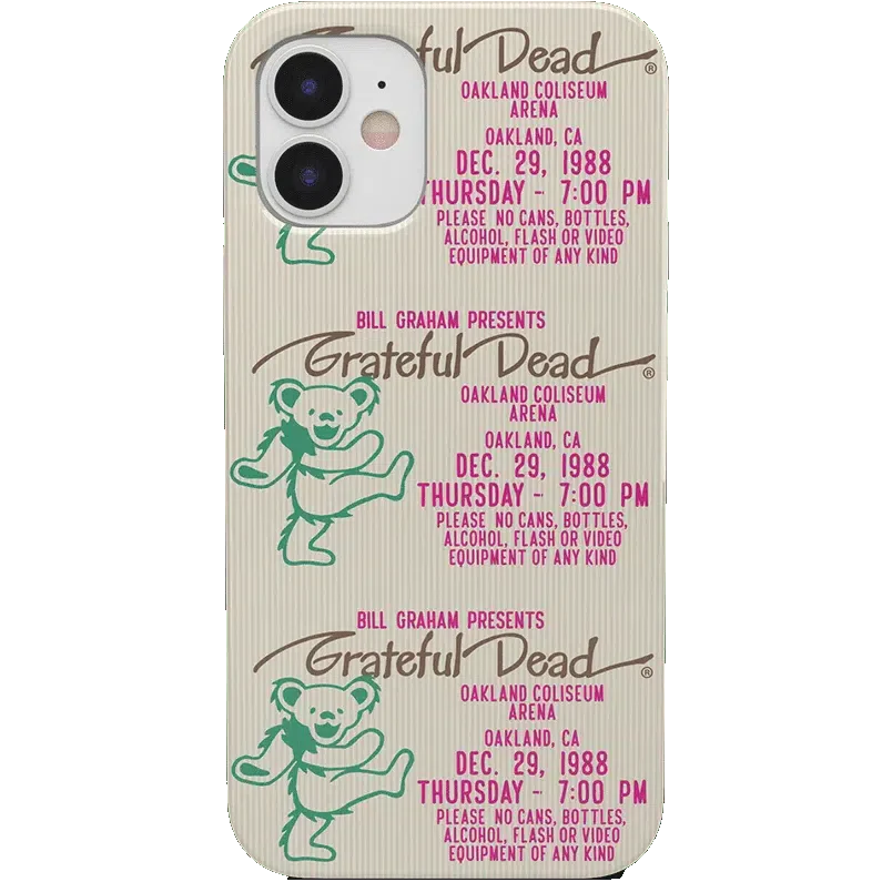 Miracle Ticket | Grateful Dead Vintage Case iPhone Case get.casely Classic iPhone 12 