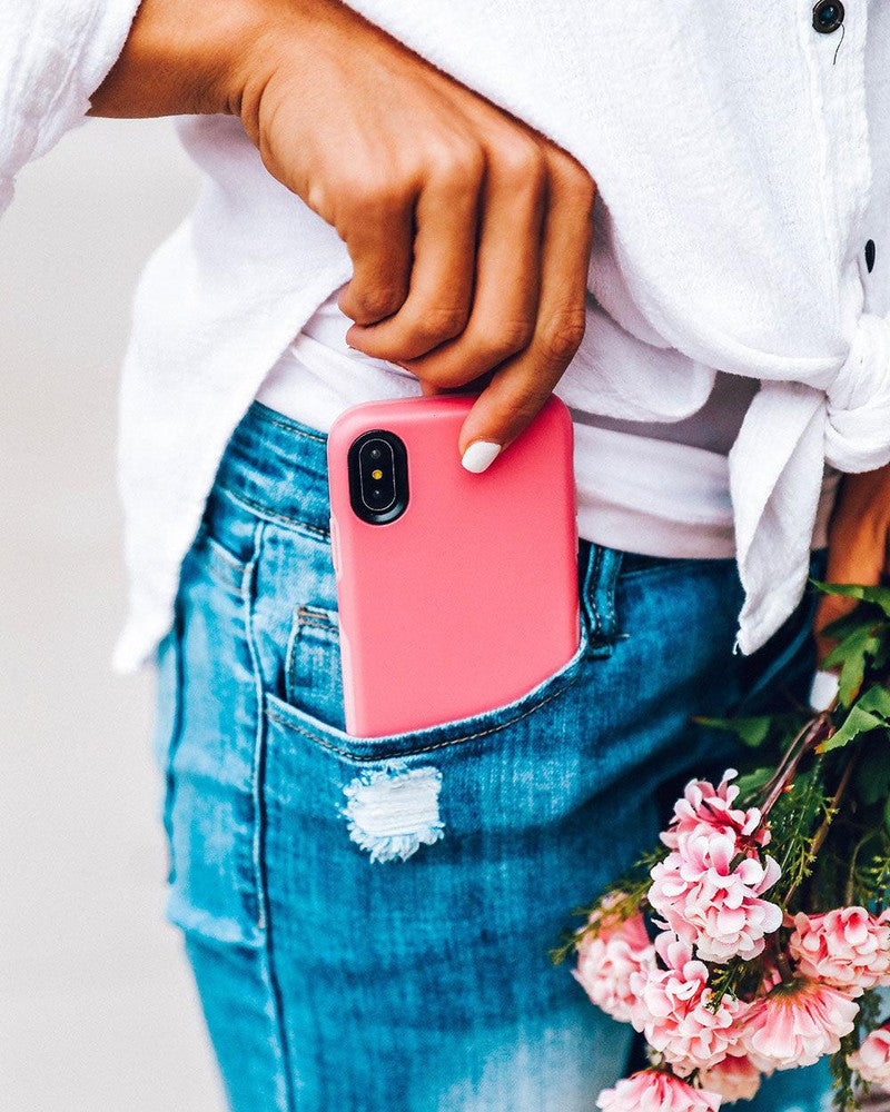 Dark Pink on Pink | Ultra-Protective Bold Case