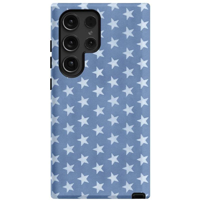 Coastal Blues | Denim Stars Case Phone Case Casetry Essential Galaxy S24 Ultra