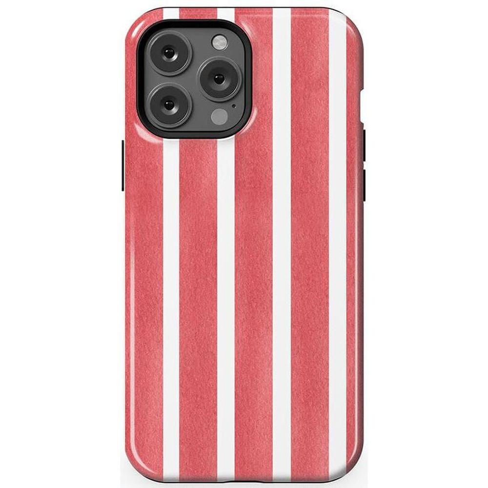 East Coast Summer | Red Stripes Case Phone Case Casetry Essential + MagSafe® iPhone 13 Pro Max