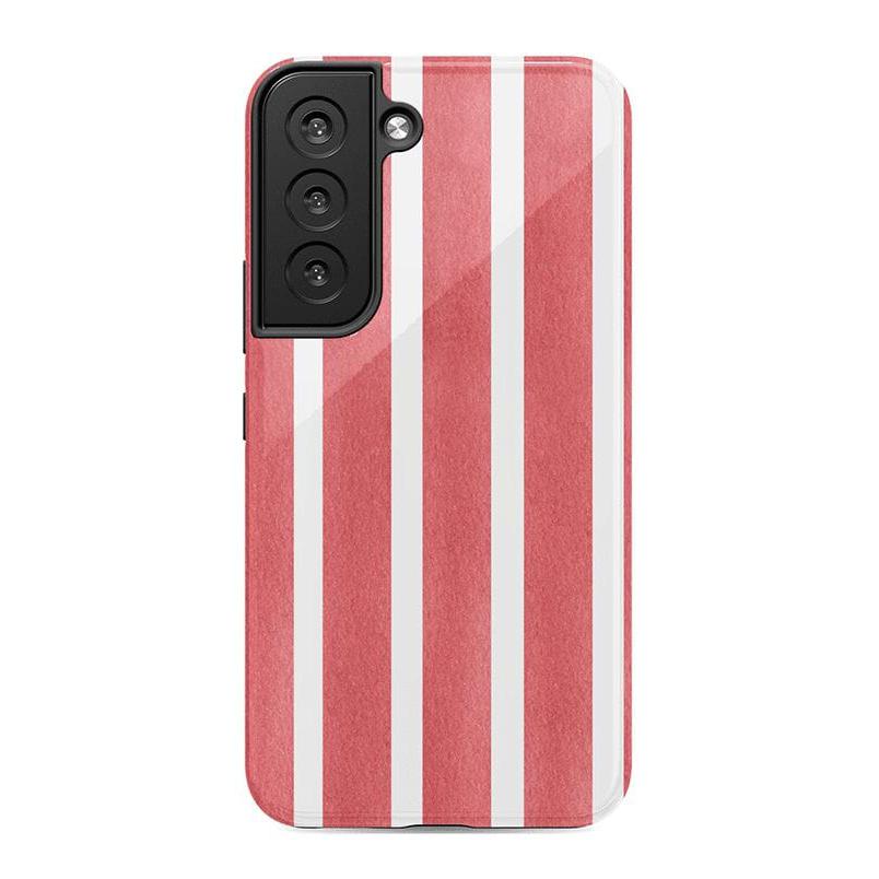 East Coast Summer | Red Stripes Case Phone Case Casetry Essential Galaxy S22