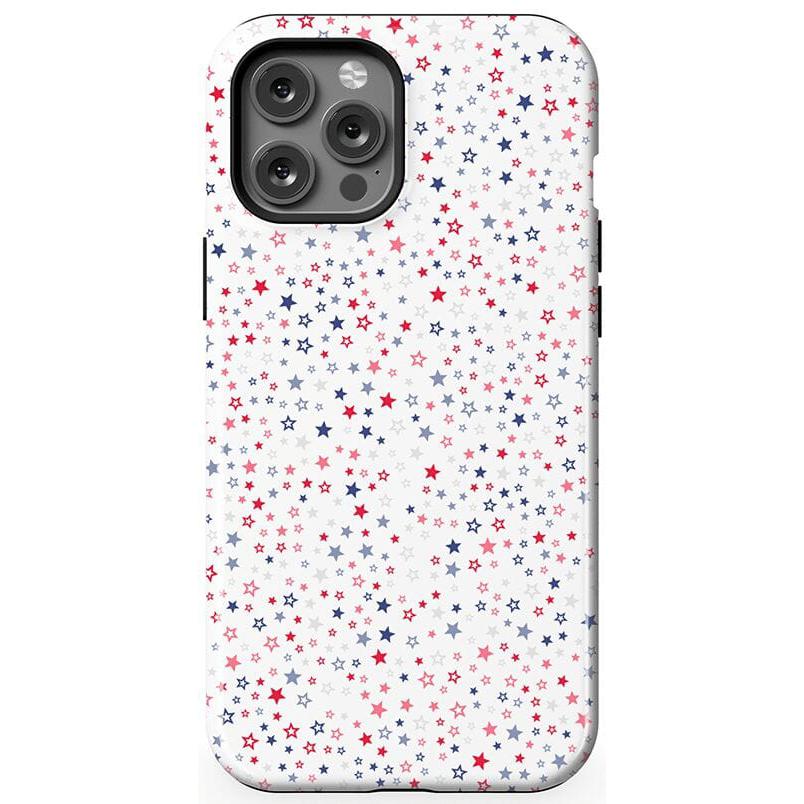 "Seeing Stars | Red, White & Blue Case Phone Case Casetry Essential + MagSafe® iPhone 12 Pro Max"