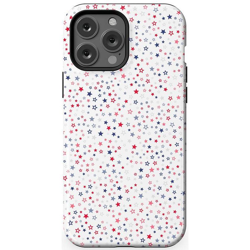 "Seeing Stars | Red, White & Blue Case Phone Case Casetry Essential + MagSafe® iPhone 13 Pro Max"