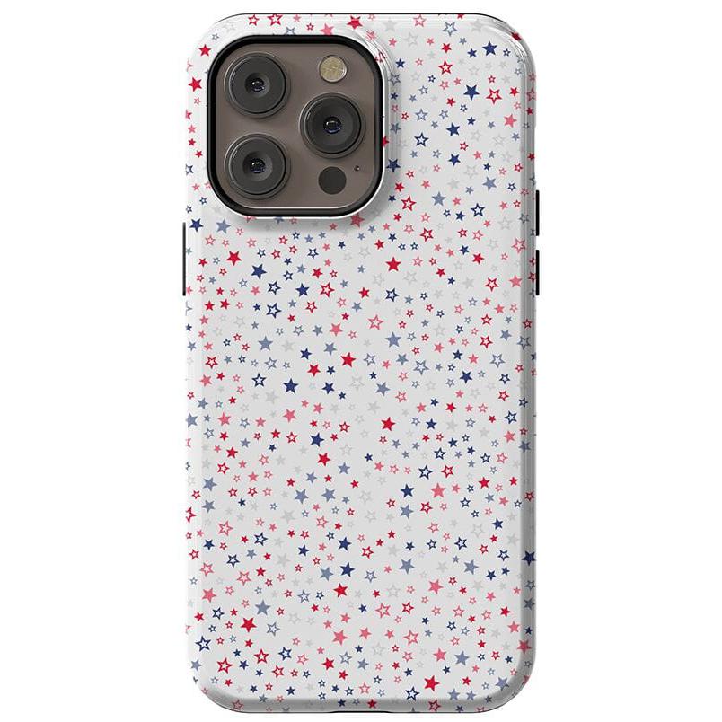 "Seeing Stars | Red, White & Blue Case Phone Case Casetry Essential + MagSafe® iPhone 14 Pro Max"