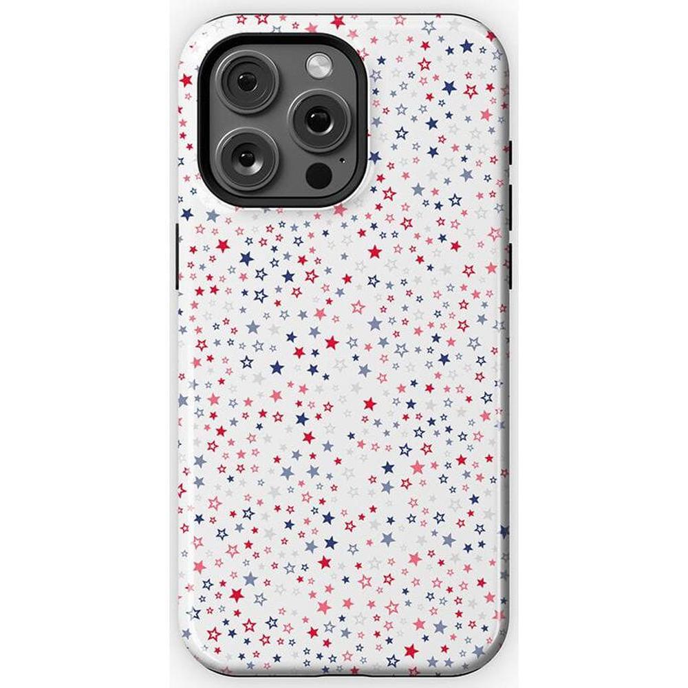 "Seeing Stars | Red, White & Blue Case Phone Case Casetry Essential + MagSafe® iPhone 15 Pro Max"
