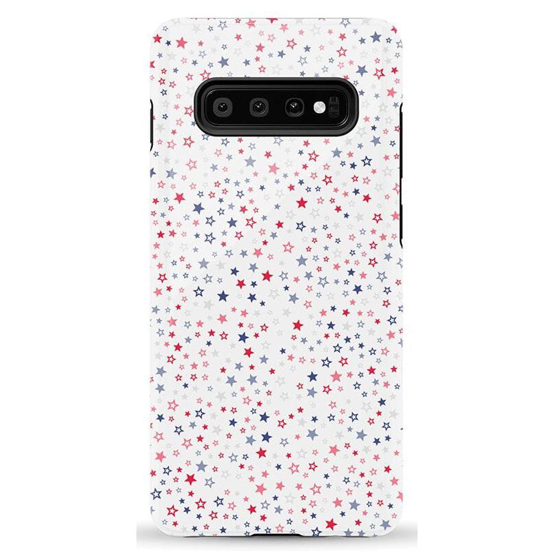 "Seeing Stars | Red, White & Blue Case Phone Case Casetry Essential Galaxy S10 Plus"