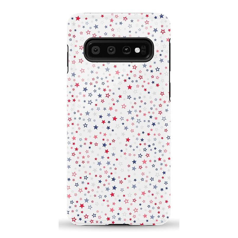 "Seeing Stars | Red, White & Blue Case Phone Case Casetry Essential Galaxy S10"