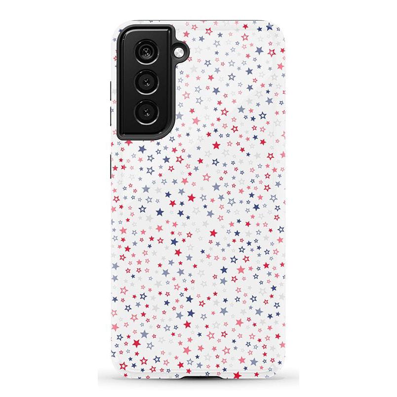 "Seeing Stars | Red, White & Blue Case Phone Case Casetry Essential Galaxy S21"