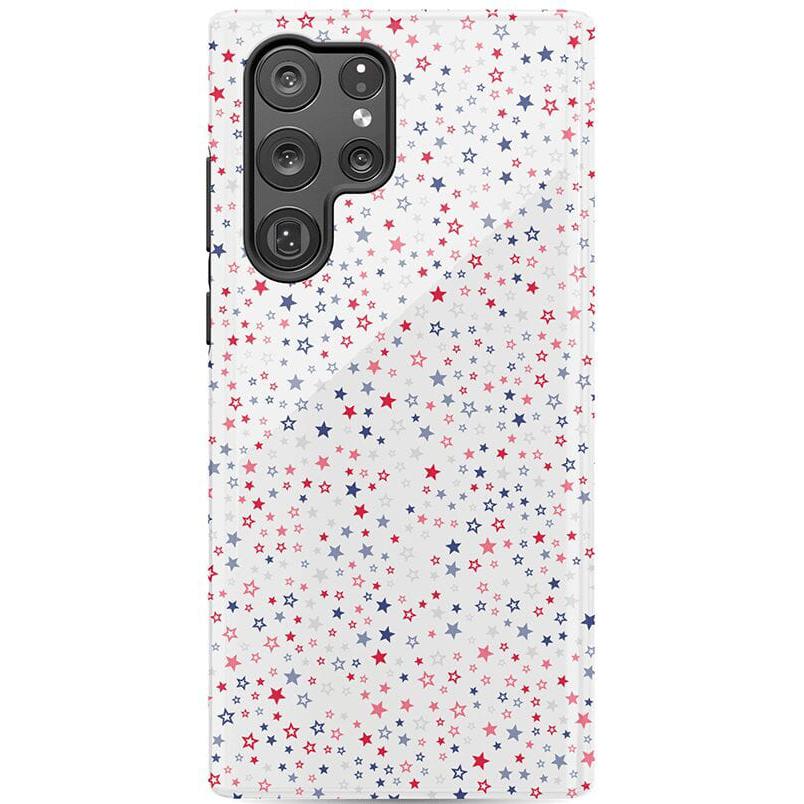 "Seeing Stars | Red, White & Blue Case Phone Case Casetry Essential Galaxy S22 Ultra"
