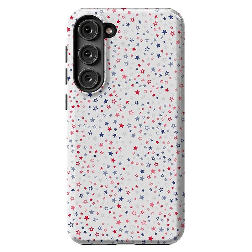 "Seeing Stars | Red, White & Blue Case Phone Case Casetry Essential Galaxy S23 Plus"