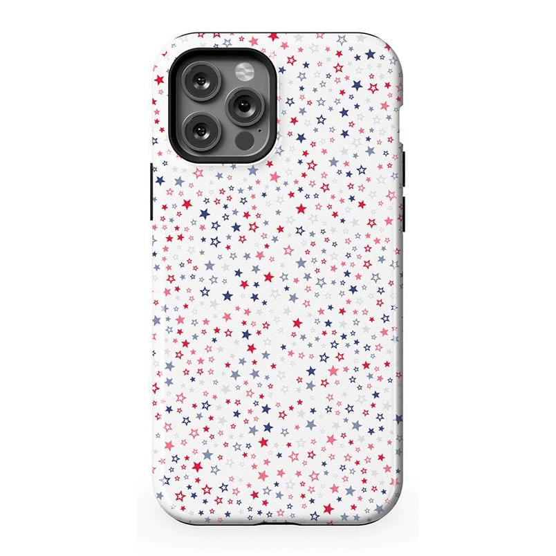 "Seeing Stars | Red, White & Blue Case Phone Case Casetry Essential + MagSafe® iPhone 12 Pro"