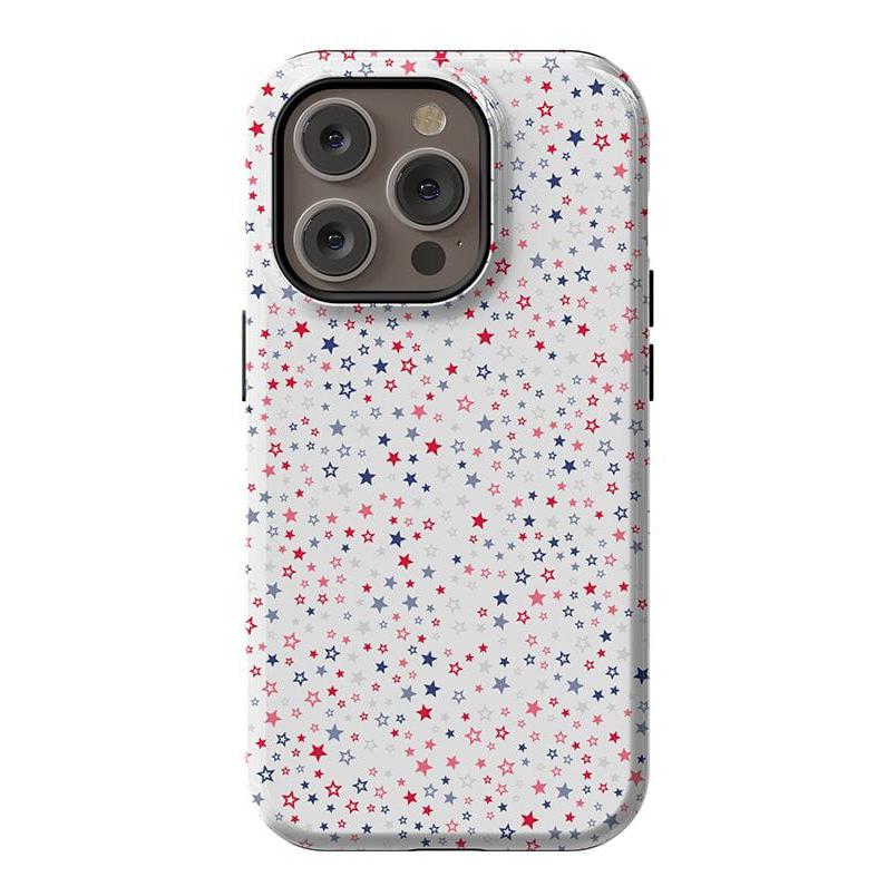 "Seeing Stars | Red, White & Blue Case Phone Case Casetry Essential + MagSafe® iPhone 14 Pro"