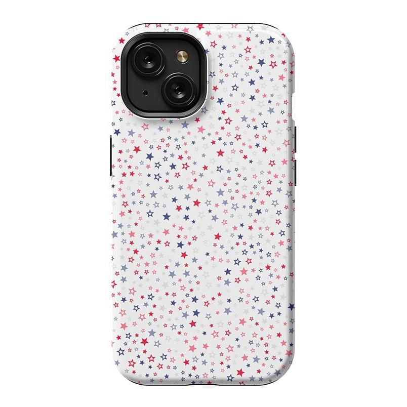 "Seeing Stars | Red, White & Blue Case Phone Case Casetry Essential + MagSafe® iPhone 15"