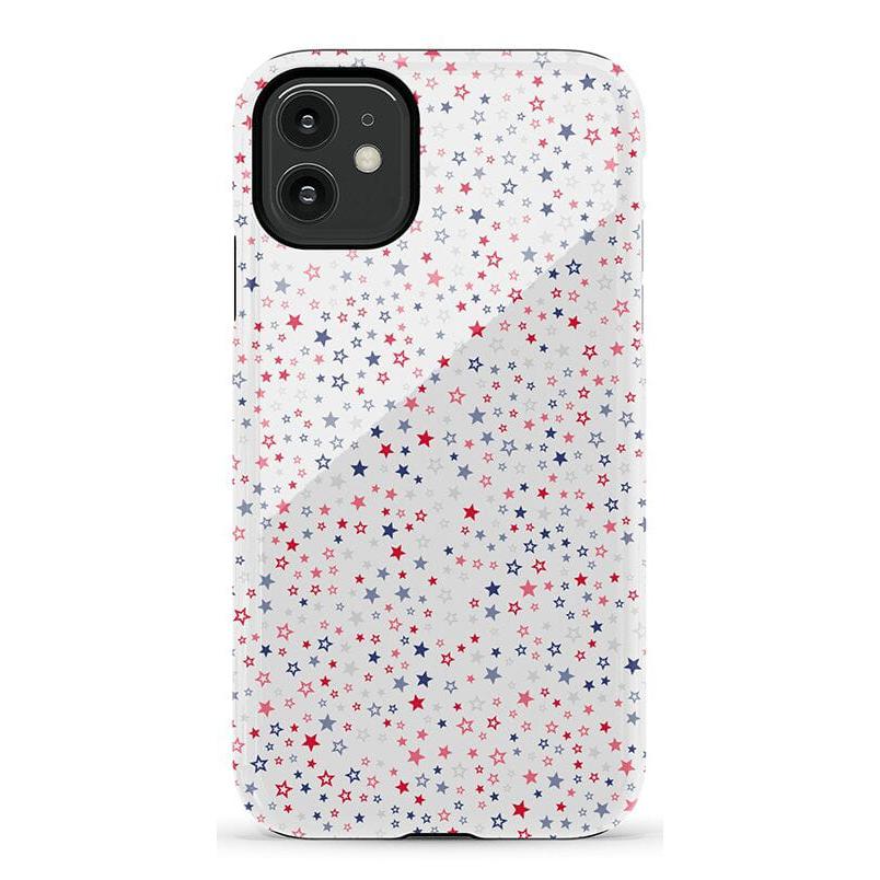 "Seeing Stars | Red, White & Blue Case Phone Case Casetry Essential iPhone 11"