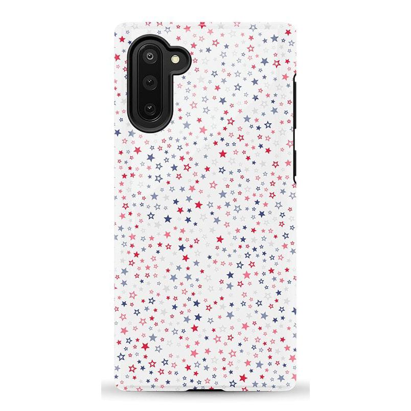"Seeing Stars | Red, White & Blue Case Phone Case Casetry Essential Galaxy Note 10"