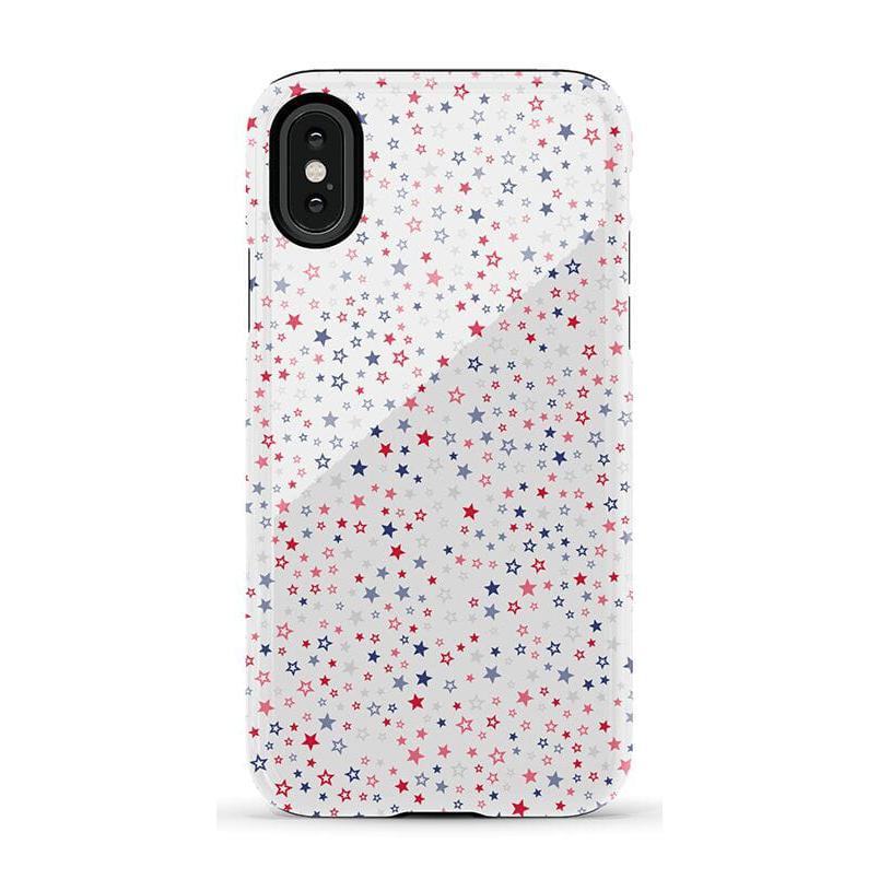 "Seeing Stars | Red, White & Blue Case Phone Case Casetry Essential iPhone X / XS "
