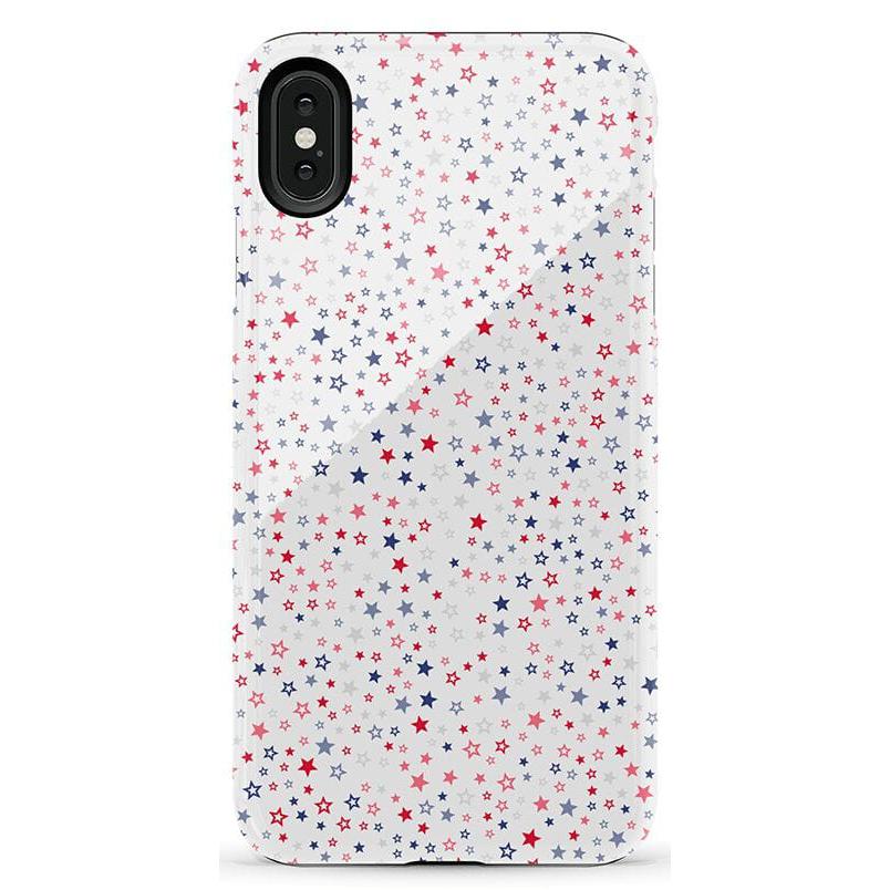 "Seeing Stars | Red, White & Blue Case Phone Case Casetry Essential iPhone XS Max "