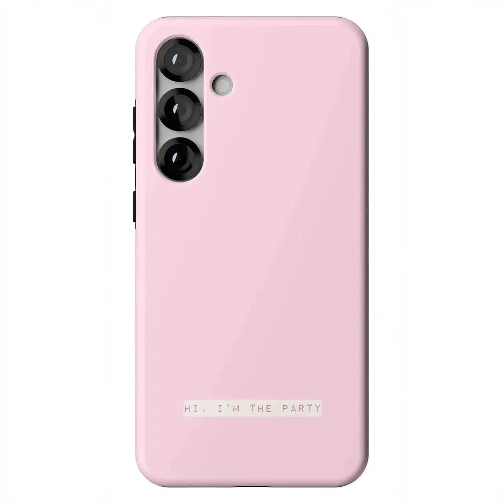 "Hi, I'm the Party | Bachelorette Case Phone Case Casetry Essential + MagSafe® Galaxy S25 Plus"