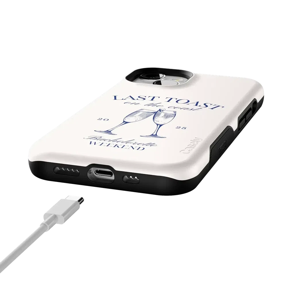 Last Toast | Off-White Coastal Bachelorette Case