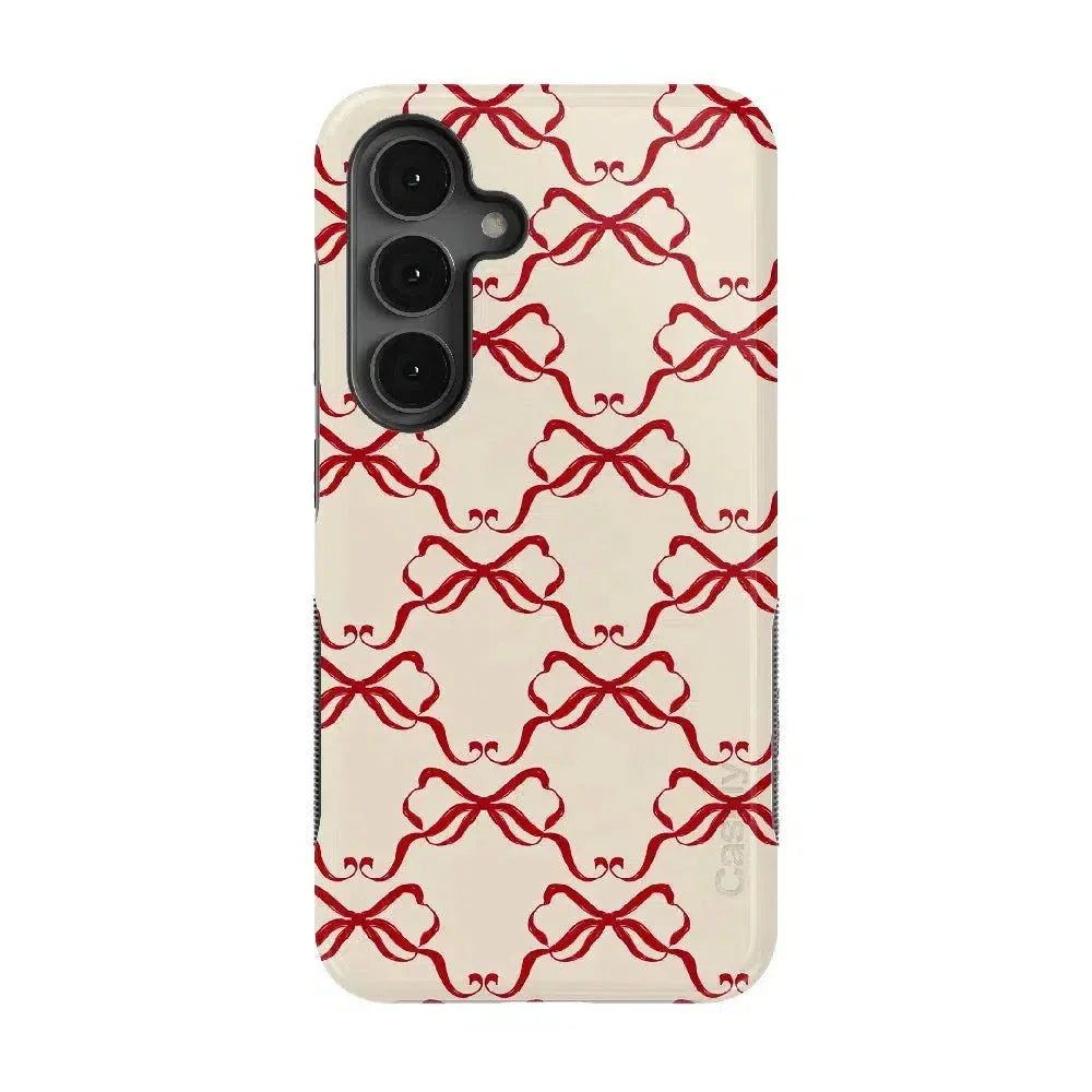 All Wrapped Up | Vintage Bows Case Phone Case Casetry Bold Flex + MagSafe® Galaxy S25 