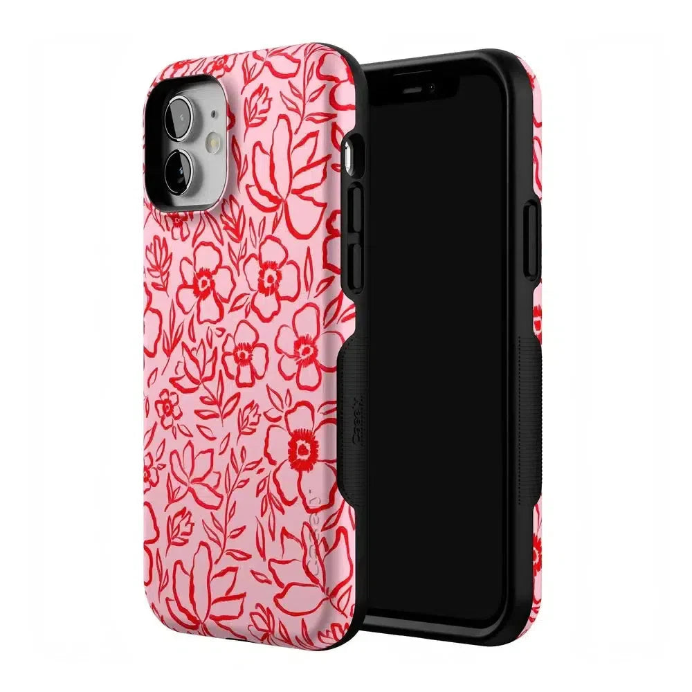 Blush Garden | Floral Doodle Case