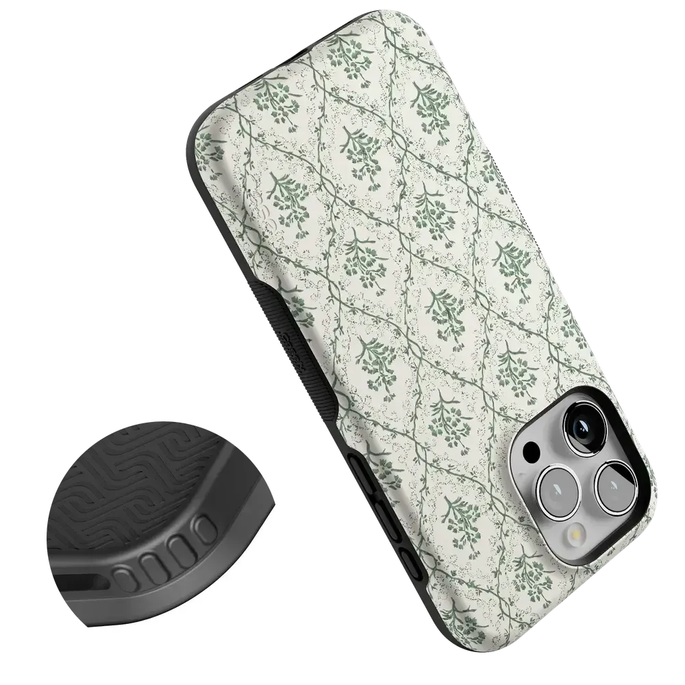 Sage Tapestry | Floral Vines Case