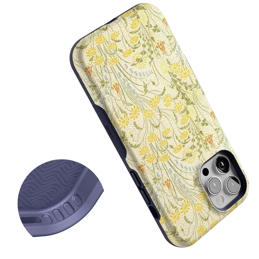 Boho Blooms | Golden Floral Case