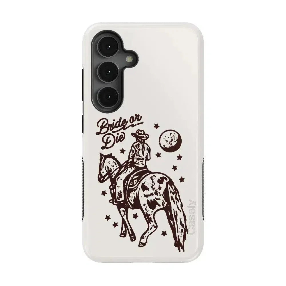 Bride or Die | Rodeo Bachelorette Case Phone Case Casetry Bold Flex + MagSafe® Galaxy S25 