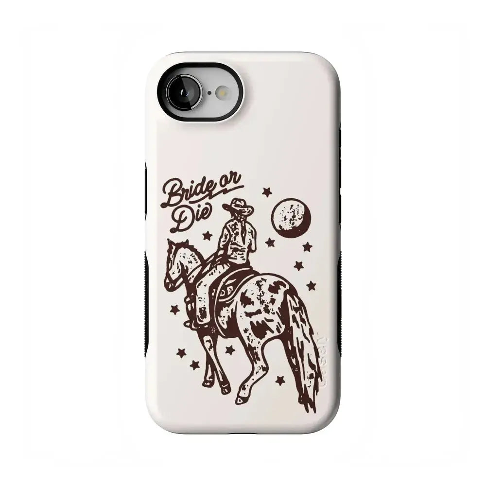 Bride or Die | Rodeo Bachelorette Case Phone Case Casetry Bold Flex + MagSafe® iPhone 16e 