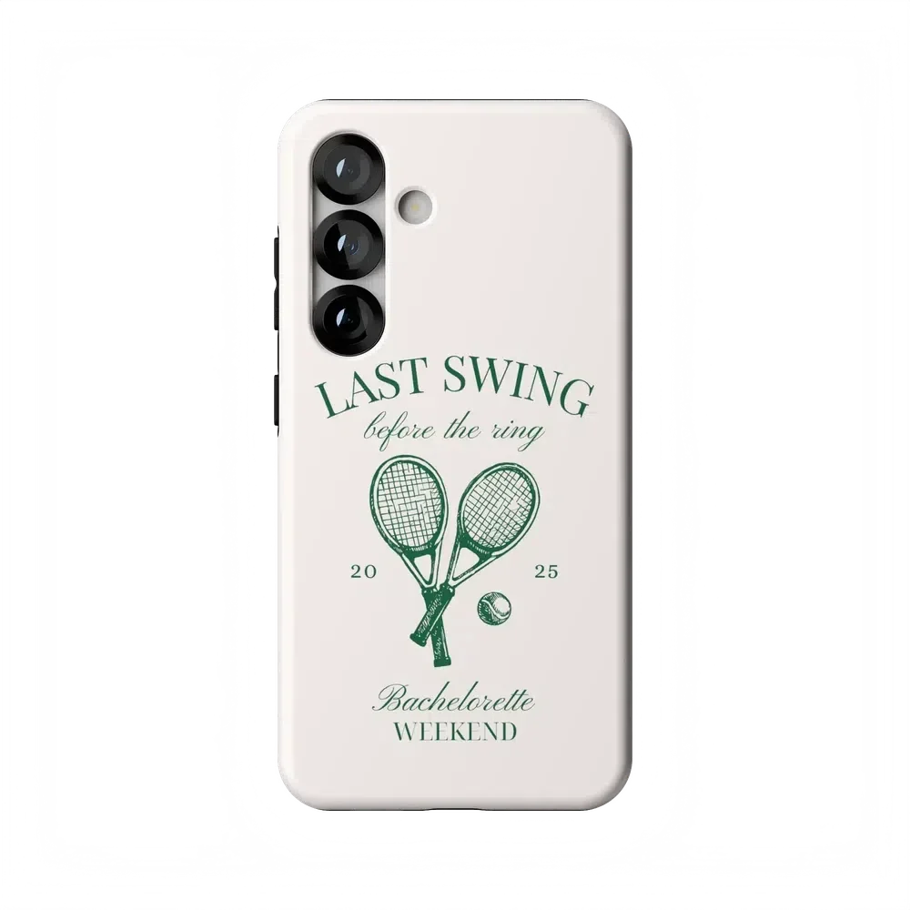 Last Swing | Off-White Bachelorette Case Phone Case Casetry Bold Flex + MagSafe® Galaxy S25 