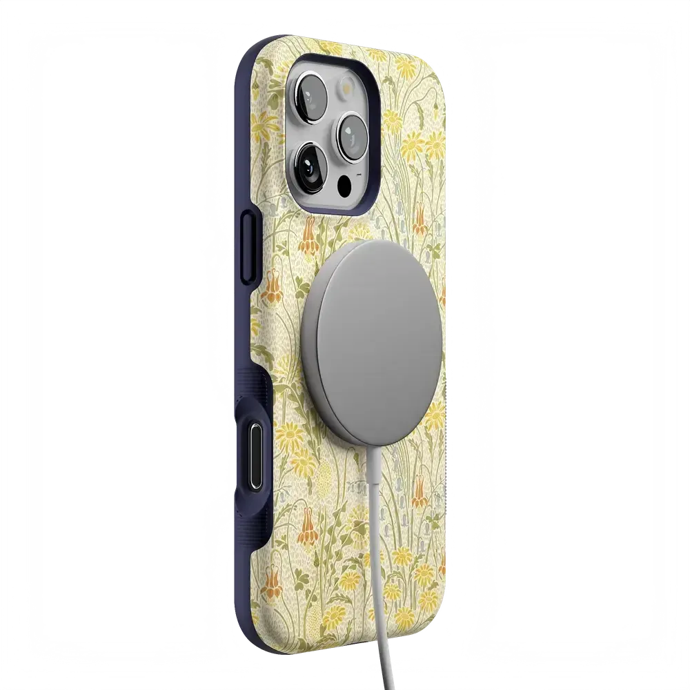 Boho Blooms | Golden Floral Case