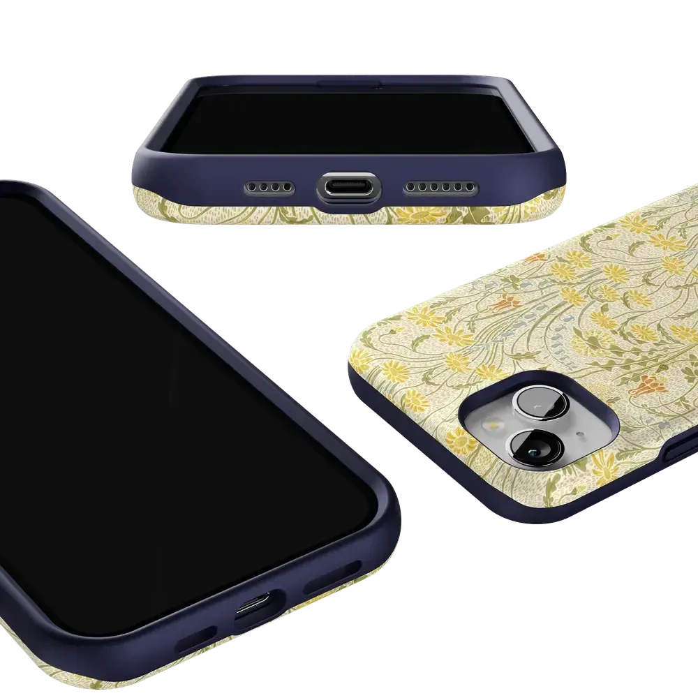 Boho Blooms | Golden Floral Case