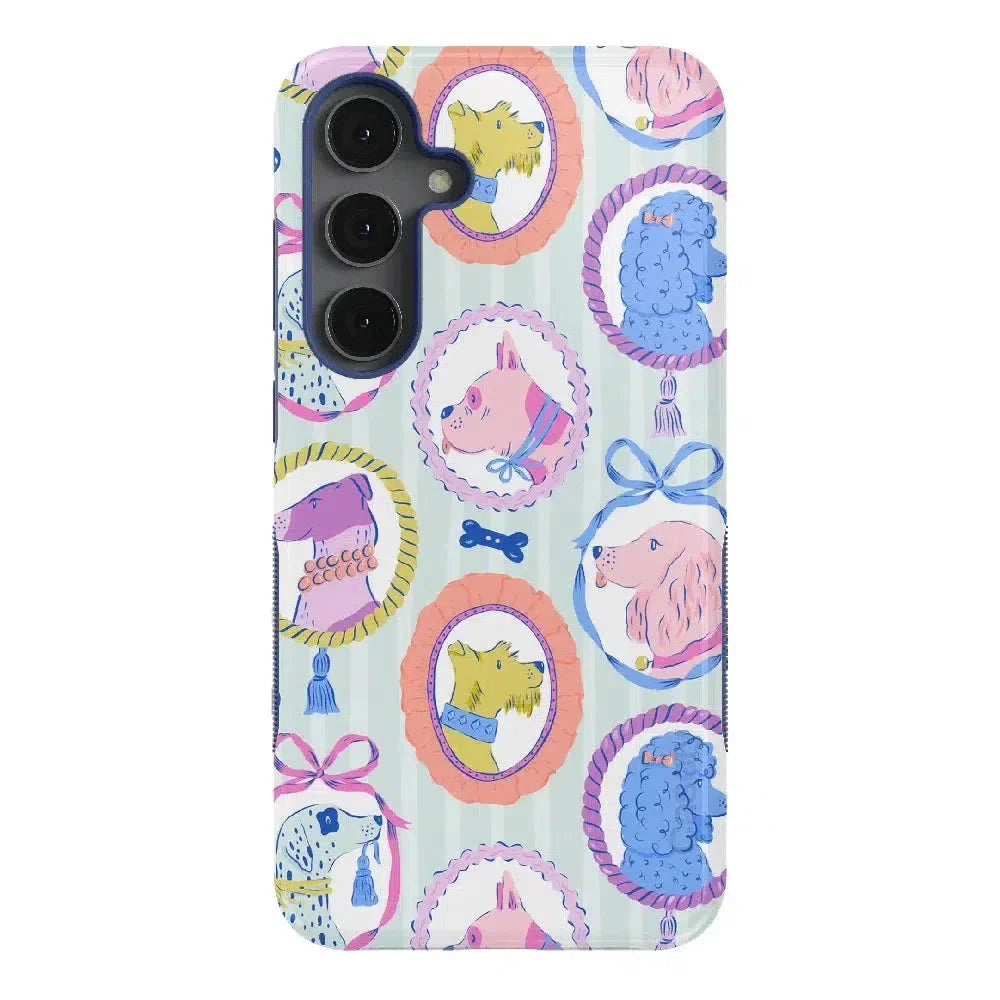 Chateau Pups | French Dog Case Phone Case get.casely Bold Flex + MagSafe® Galaxy S25 Plus 
