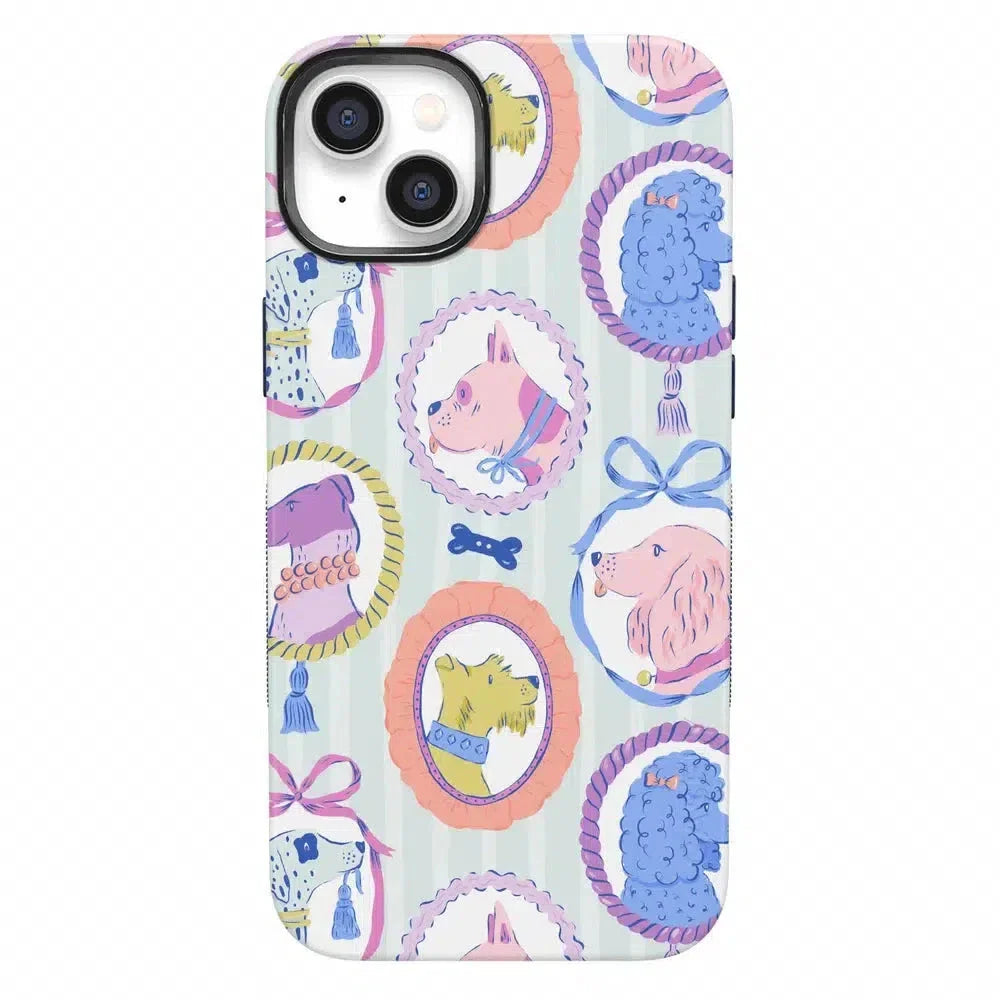 Chateau Pups | French Dog Case Phone Case get.casely Bold + MagSafe® iPhone 14 