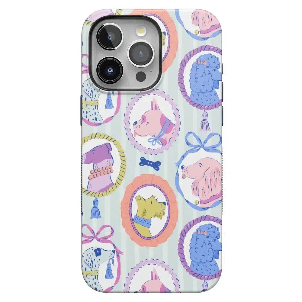 Chateau Pups | French Dog Case Phone Case get.casely Bold + MagSafe® iPhone 15 Pro Max 