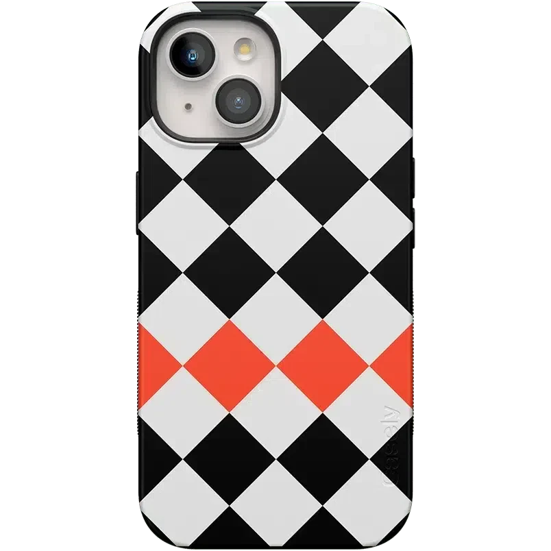Checkerboard | High Contrast Design Case Phone Case Casetry Bold Flex + MagSafe® iPhone 15 Plus 